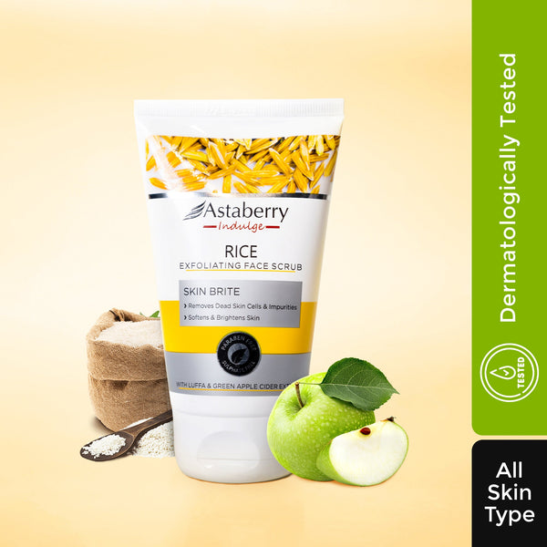 Rice Exfoliating Face Scrub for Brightens Skin - 100ML